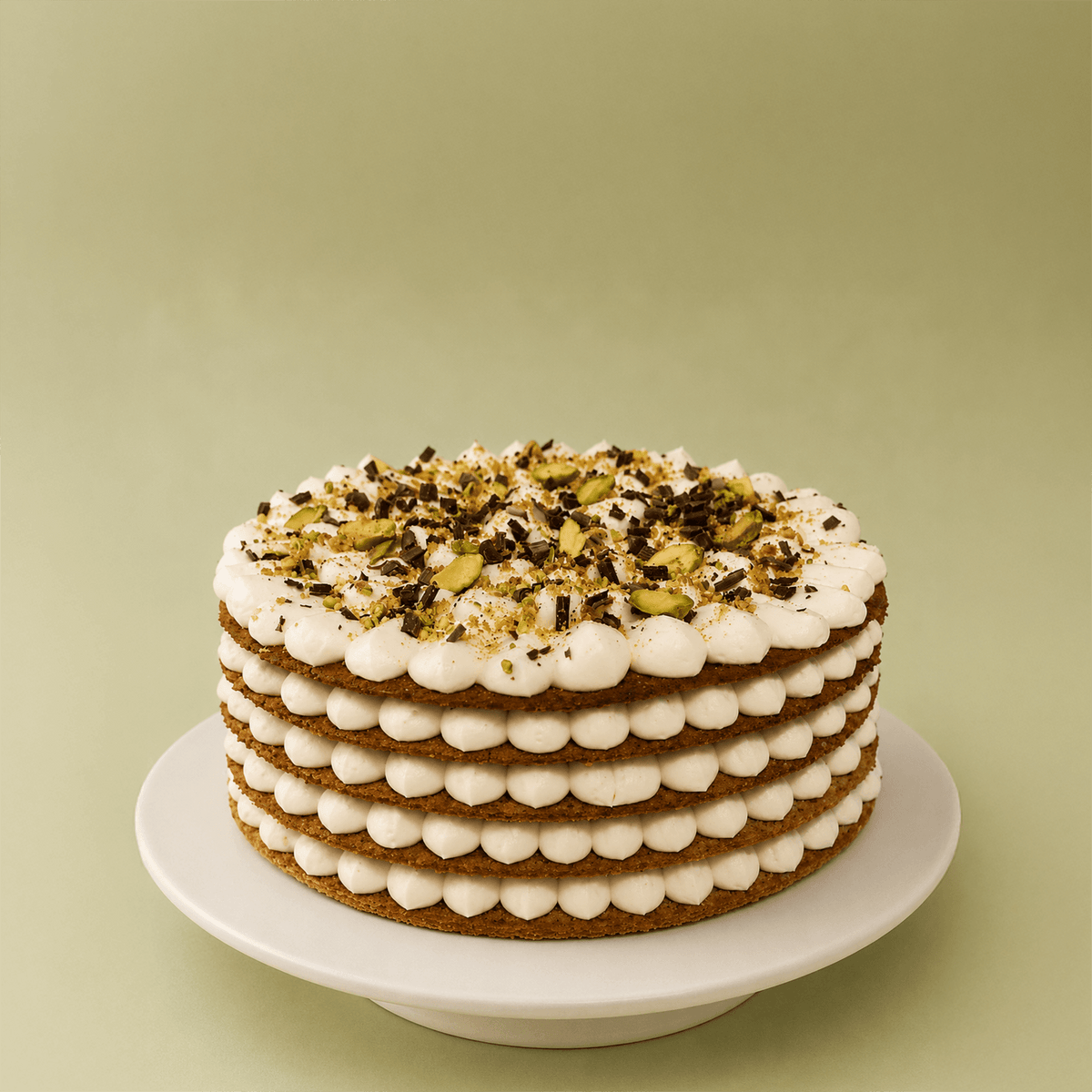 Torta Crocante de Pistachos